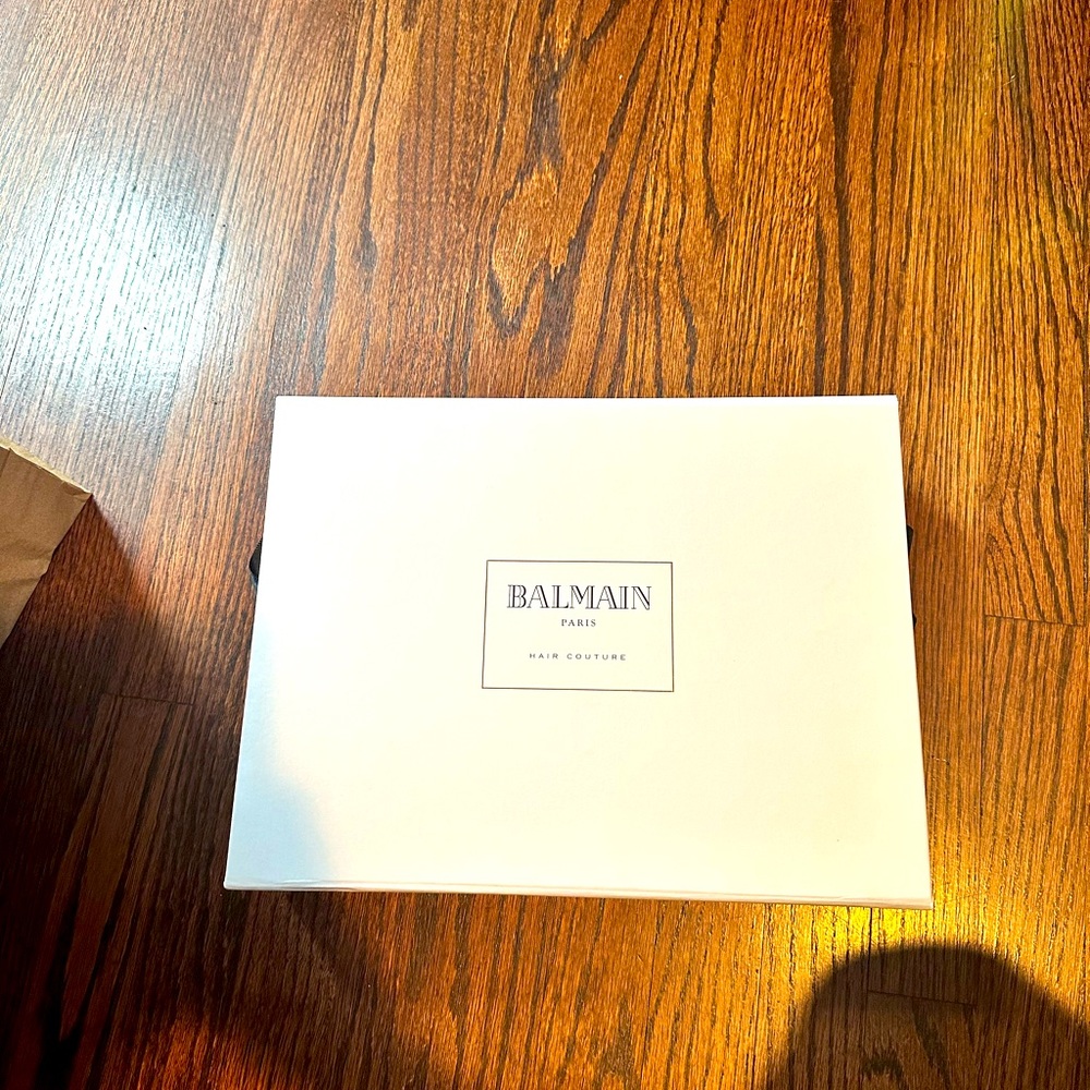 BALMAIN Paris hair Coture box keepsake decoration gift bag fashion designer